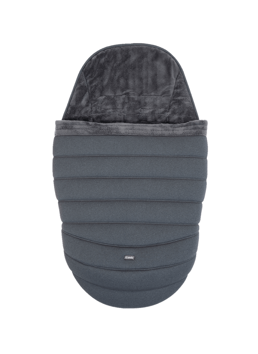 iCandy Peach 7 Duo Pod Footmuff Liner Dark Grey also for