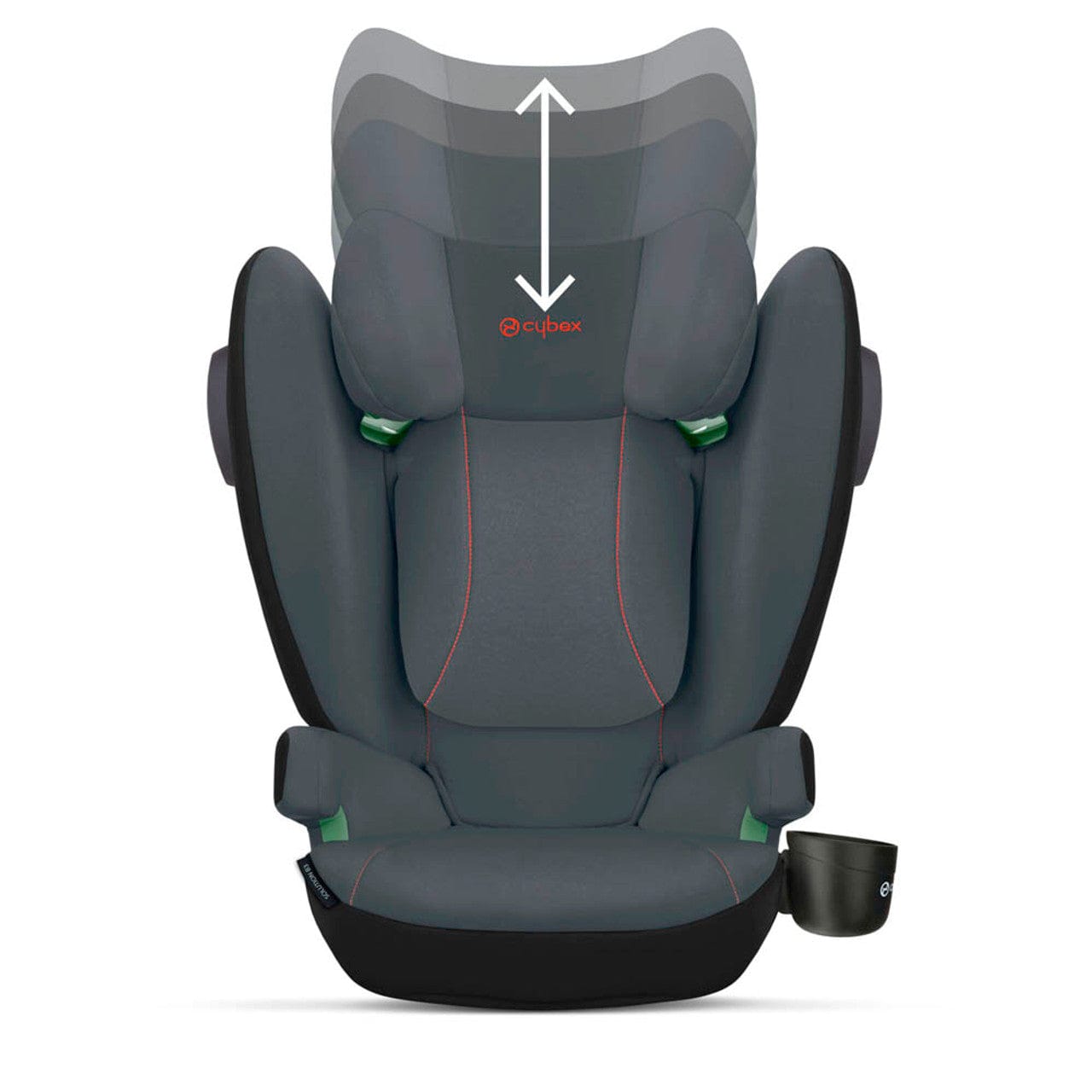 Cybex Solution B4 i Fix Group 2 3 Car Seat Steel Grey UK Baby